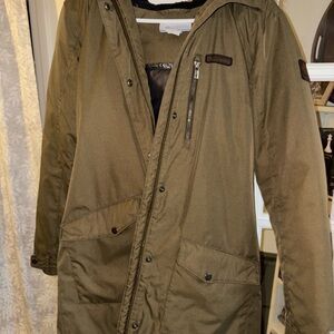 Columbia Women's Olive Military Jacket